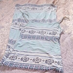 Forever USA Maxi Print Dress Y2K